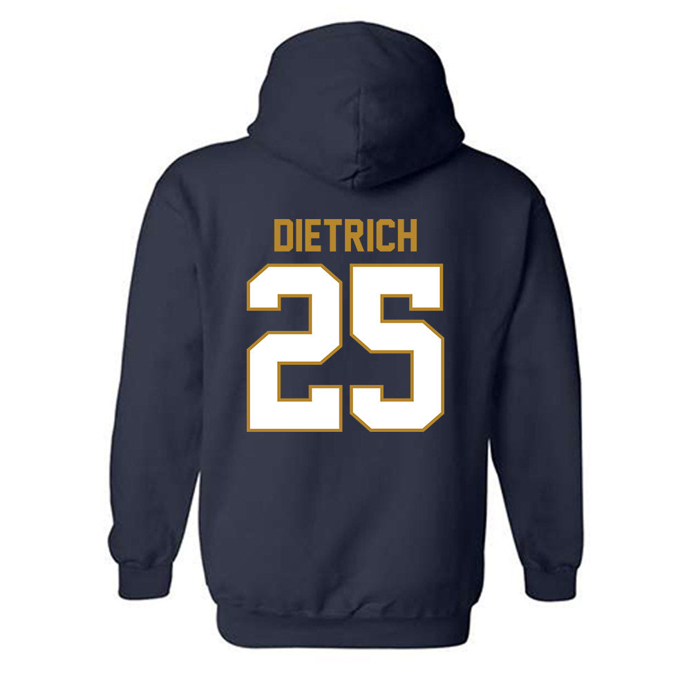 FIU - NCAA Baseball : Tristan Dietrich - Hooded Sweatshirt-1