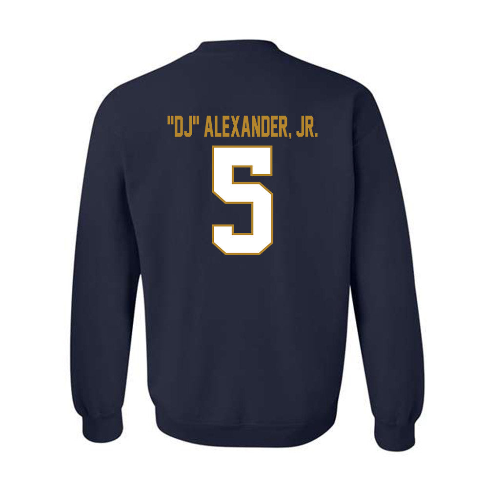 FIU - NCAA Football : Delancy "DJ" Alexander, Jr. - Crewneck Sweatshirt-1