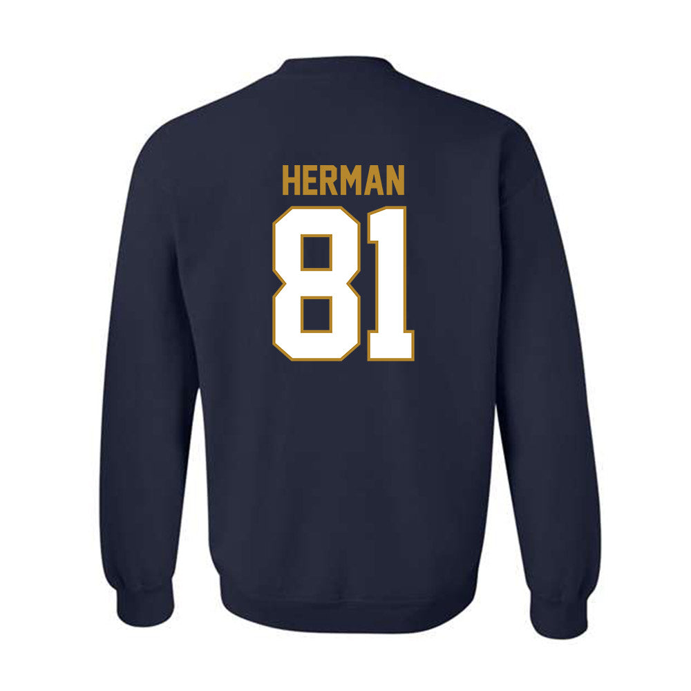 FIU - NCAA Football : Dylan Herman - Crewneck Sweatshirt-1