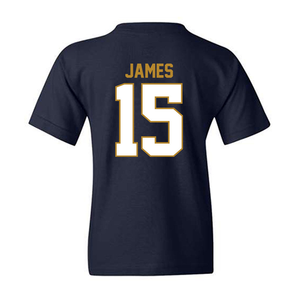 FIU - NCAA Women's Basketball : Fantasia James - Youth T-Shirt-1