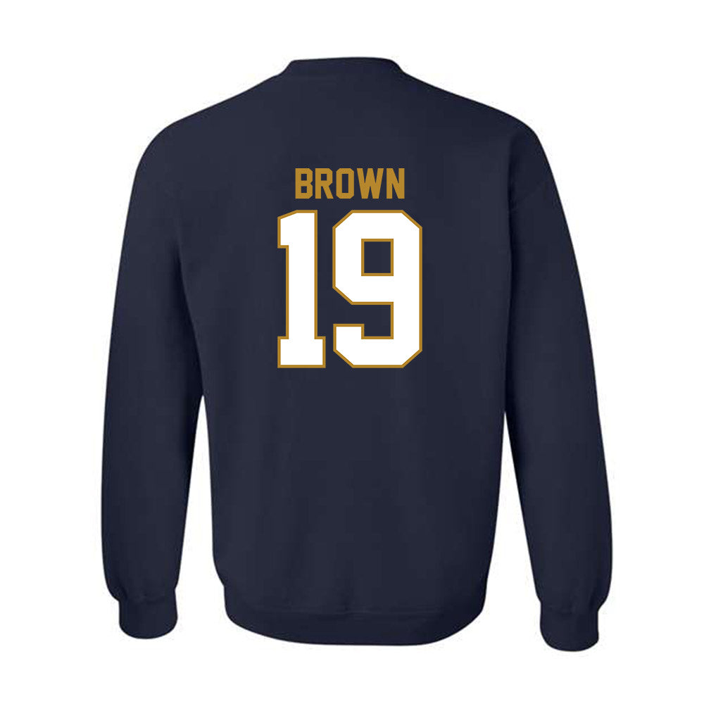 FIU - NCAA Football : Davis Brown - Crewneck Sweatshirt-1