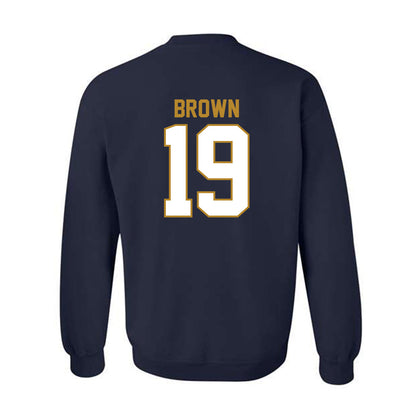 FIU - NCAA Football : Davis Brown - Crewneck Sweatshirt-1