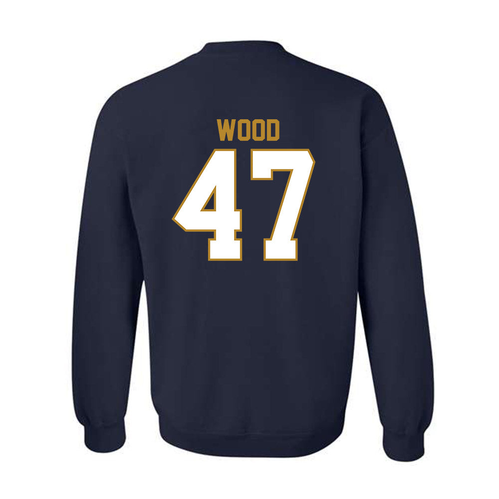 FIU - NCAA Football : Justin Wood - Crewneck Sweatshirt-1