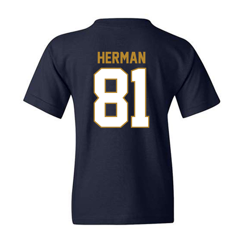 FIU - NCAA Football : Dylan Herman - Youth T-Shirt-1