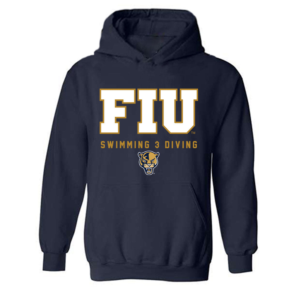 FIU - NCAA Women's Swimming & Diving : Ruby Broadfoot - Hooded Sweatshirt-0