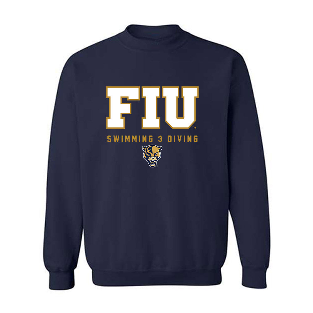 FIU - NCAA Women's Swimming & Diving : Ruby Broadfoot - Crewneck Sweatshirt-0