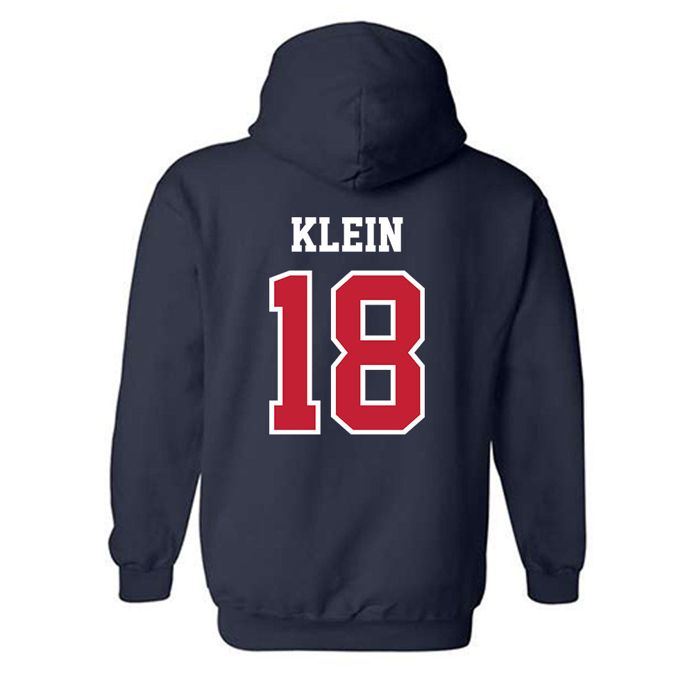 RSU - NCAA Baseball : Michael Klein - Classic Shersey Hooded Sweatshirt-1