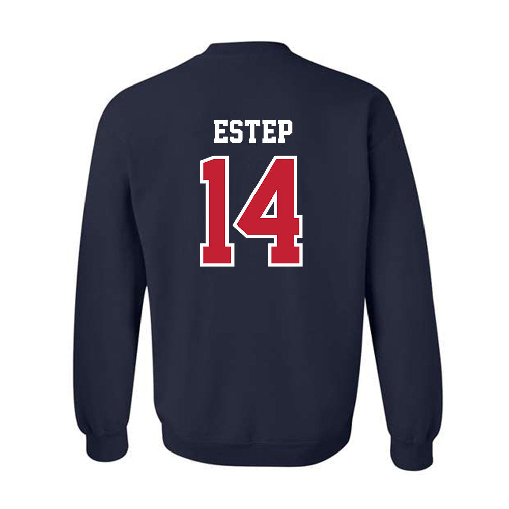 RSU - NCAA Baseball : Christian Estep - Classic Shersey Crewneck Sweatshirt-1
