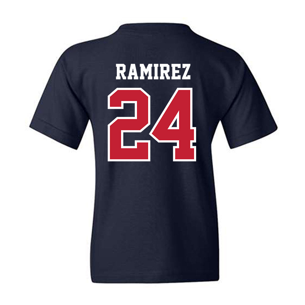 RSU - NCAA Baseball : Andrew Ramirez - Classic Shersey Youth T-Shirt-1