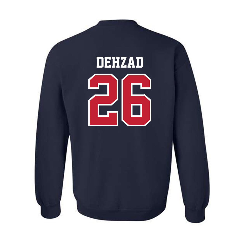 RSU - NCAA Baseball : Alex Dehzad - Classic Shersey Crewneck Sweatshirt-1