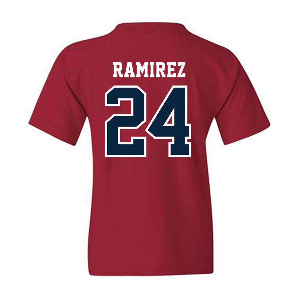 RSU - NCAA Baseball : Andrew Ramirez - Youth T-Shirt-2