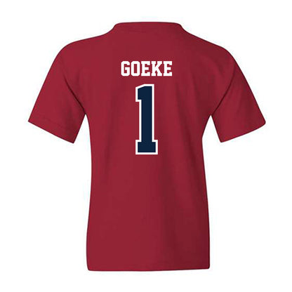 RSU - NCAA Baseball : Kade Goeke - Youth T-Shirt-2