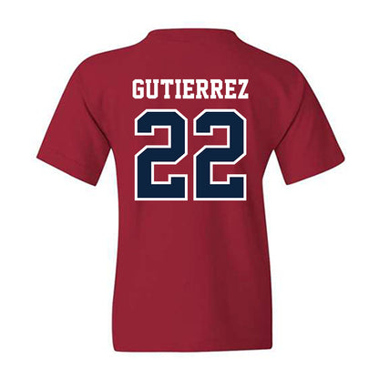RSU - NCAA Baseball : Nathan Gutierrez - Youth T-Shirt-3