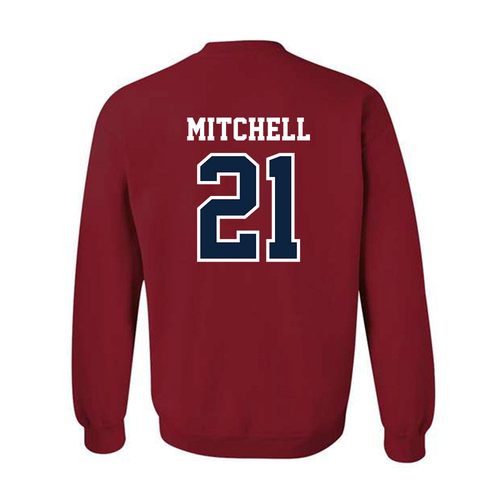 RSU - NCAA Baseball : Jake Mitchell - Crewneck Sweatshirt-3