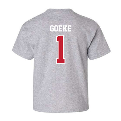 RSU - NCAA Baseball : Kade Goeke - Youth T-Shirt-1