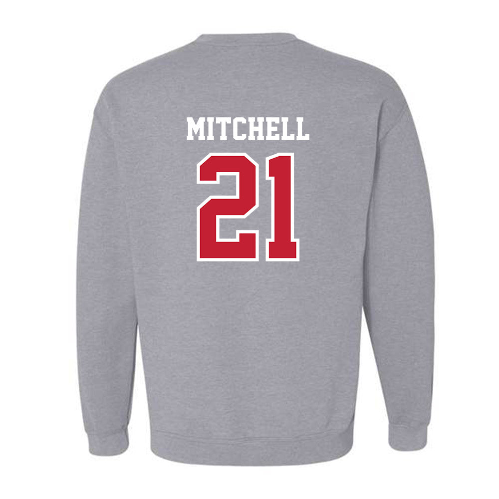 RSU - NCAA Baseball : Jake Mitchell - Crewneck Sweatshirt-1