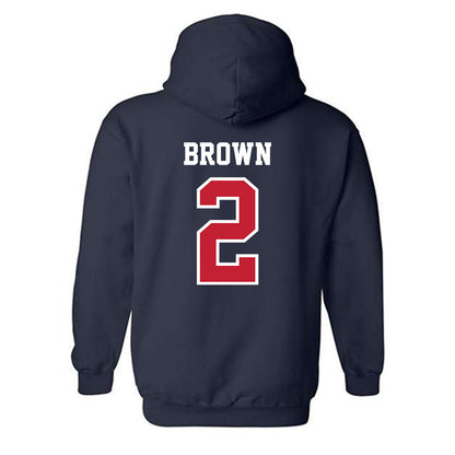 RSU - NCAA Softball : Saylor Brown - Classic Shersey Hooded Sweatshirt-1