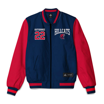 RSU - NCAA Baseball : Nathan Gutierrez - Bomber Jacket-1