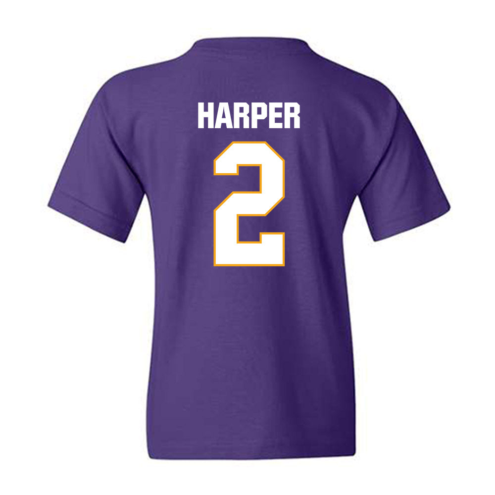 Lipscomb - NCAA Baseball : Eric Harper - Youth T-Shirt-1