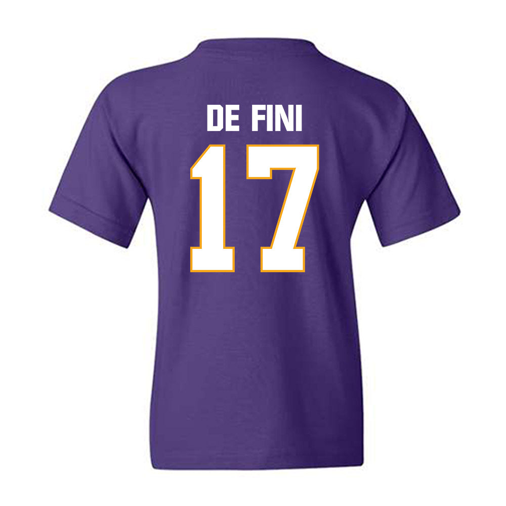 Lipscomb - NCAA Women's Soccer : London De Fini - Youth T-Shirt-1
