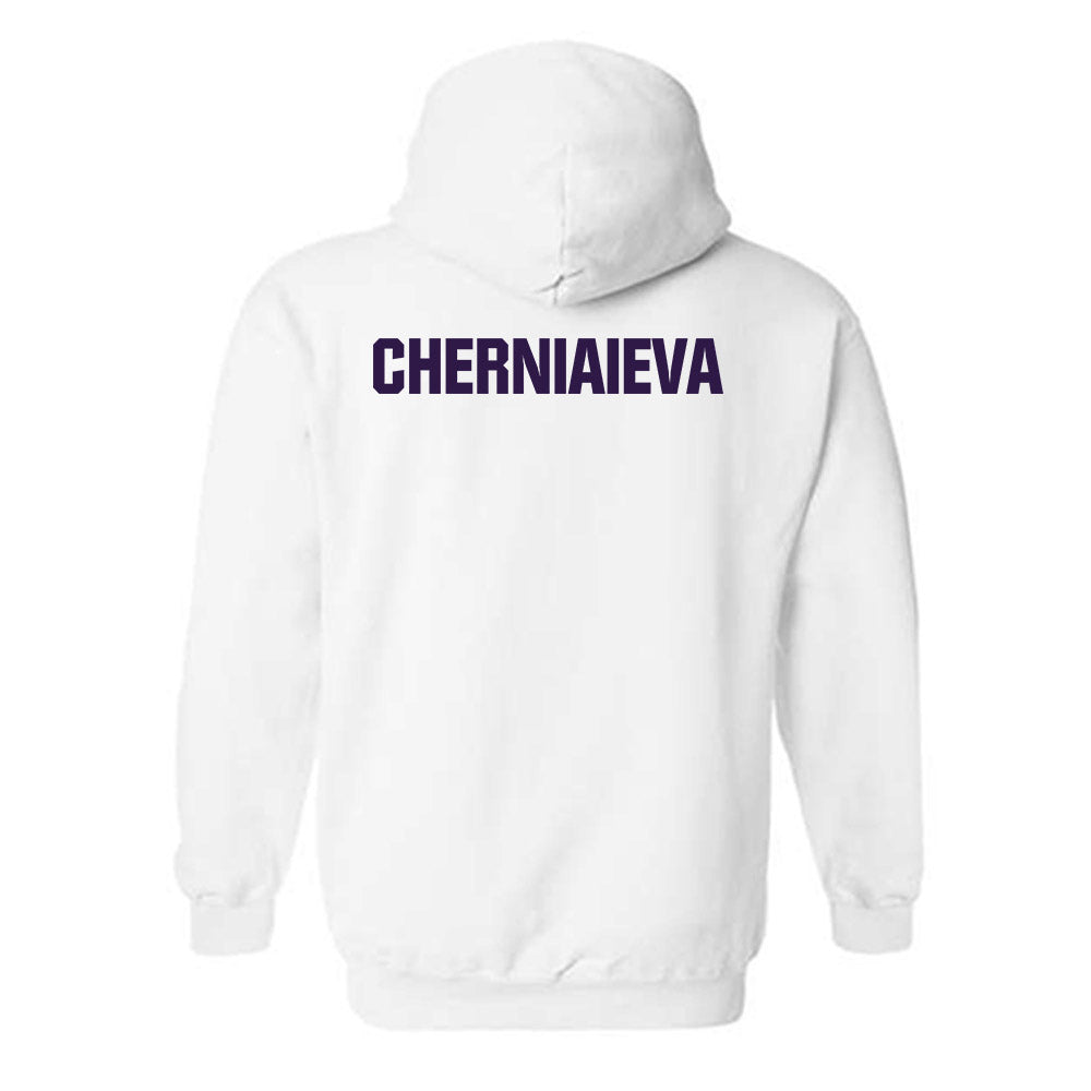 Lipscomb - NCAA Women's Tennis : Alina Cherniaieva - Hooded Sweatshirt-1