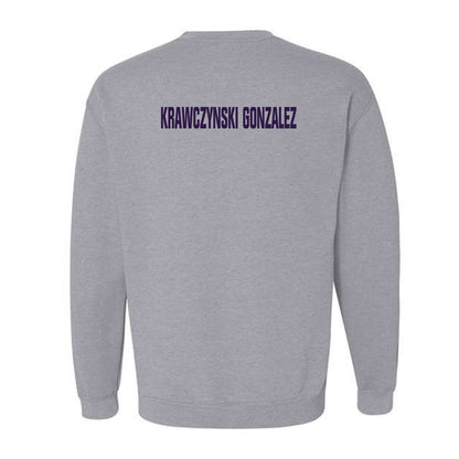 Lipscomb - NCAA Women's Track & Field : Carmen Krawczynski Gonzalez - Crewneck Sweatshirt-1