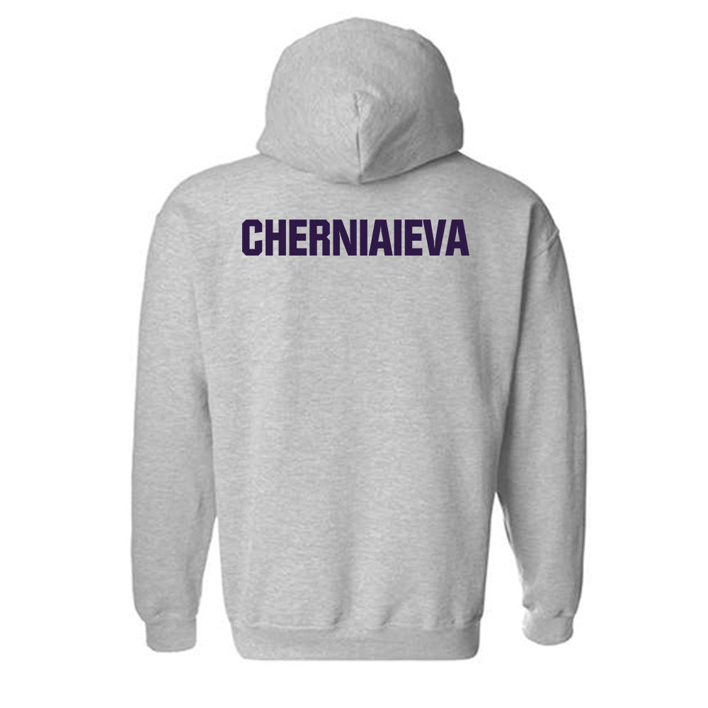 Lipscomb - NCAA Women's Tennis : Alina Cherniaieva - Hooded Sweatshirt-1