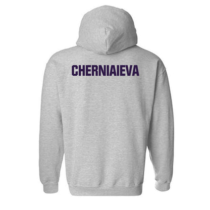 Lipscomb - NCAA Women's Tennis : Alina Cherniaieva - Hooded Sweatshirt-1