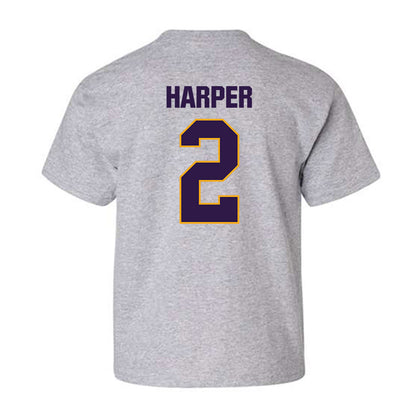 Lipscomb - NCAA Baseball : Eric Harper - Youth T-Shirt-1