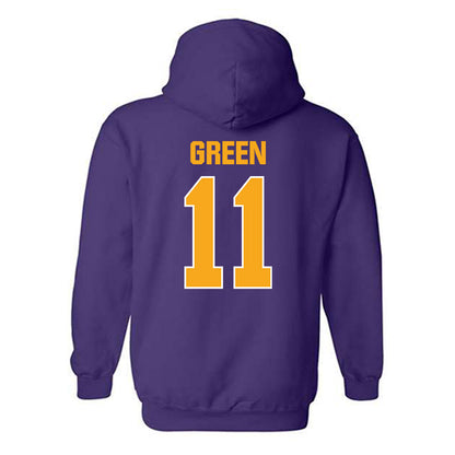 Lipscomb - NCAA Men's Soccer : Josiah Green - Hooded Sweatshirt-1