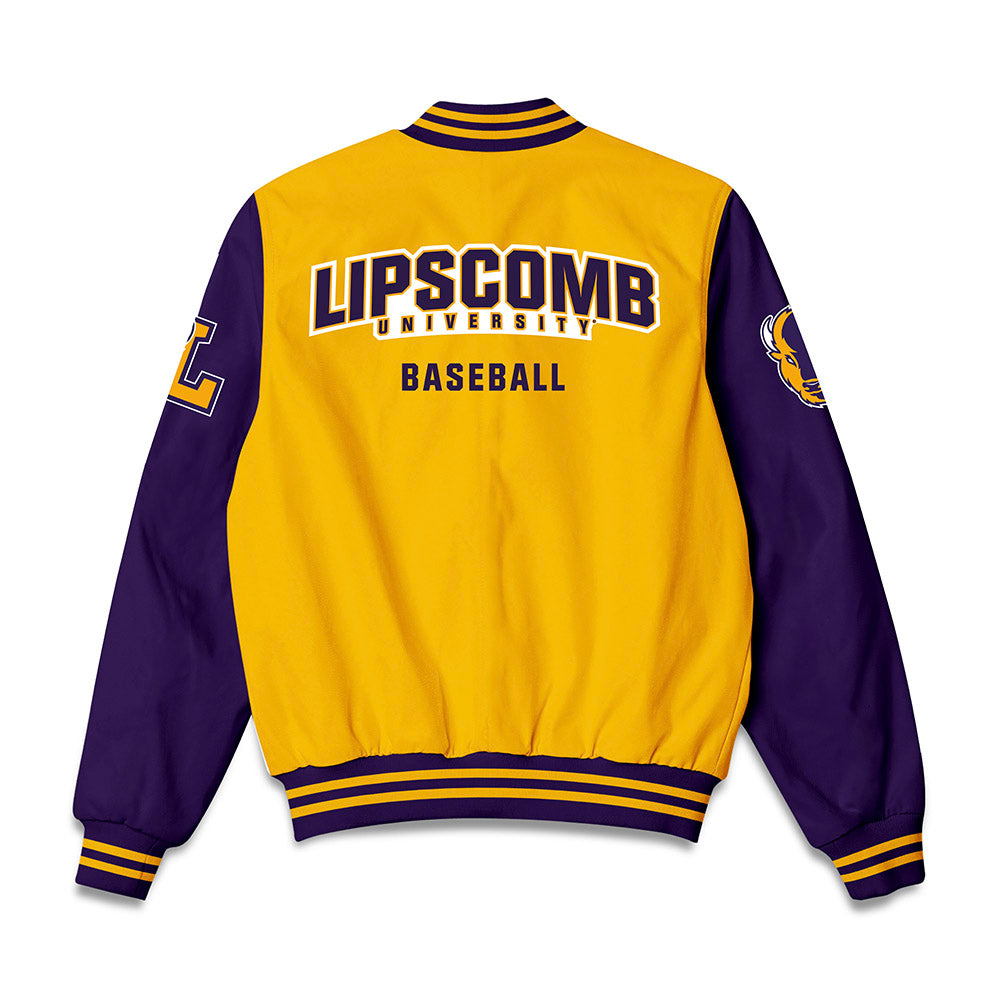 Lipscomb - NCAA Baseball : Cam Pruitt - Bomber Jacket-1