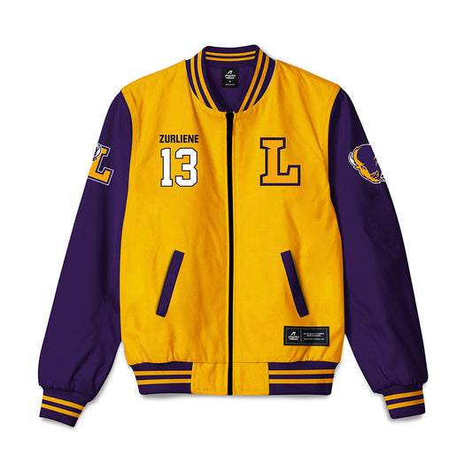 Lipscomb - NCAA Women's Basketball : Maris Zurliene - Bomber Jacket-0