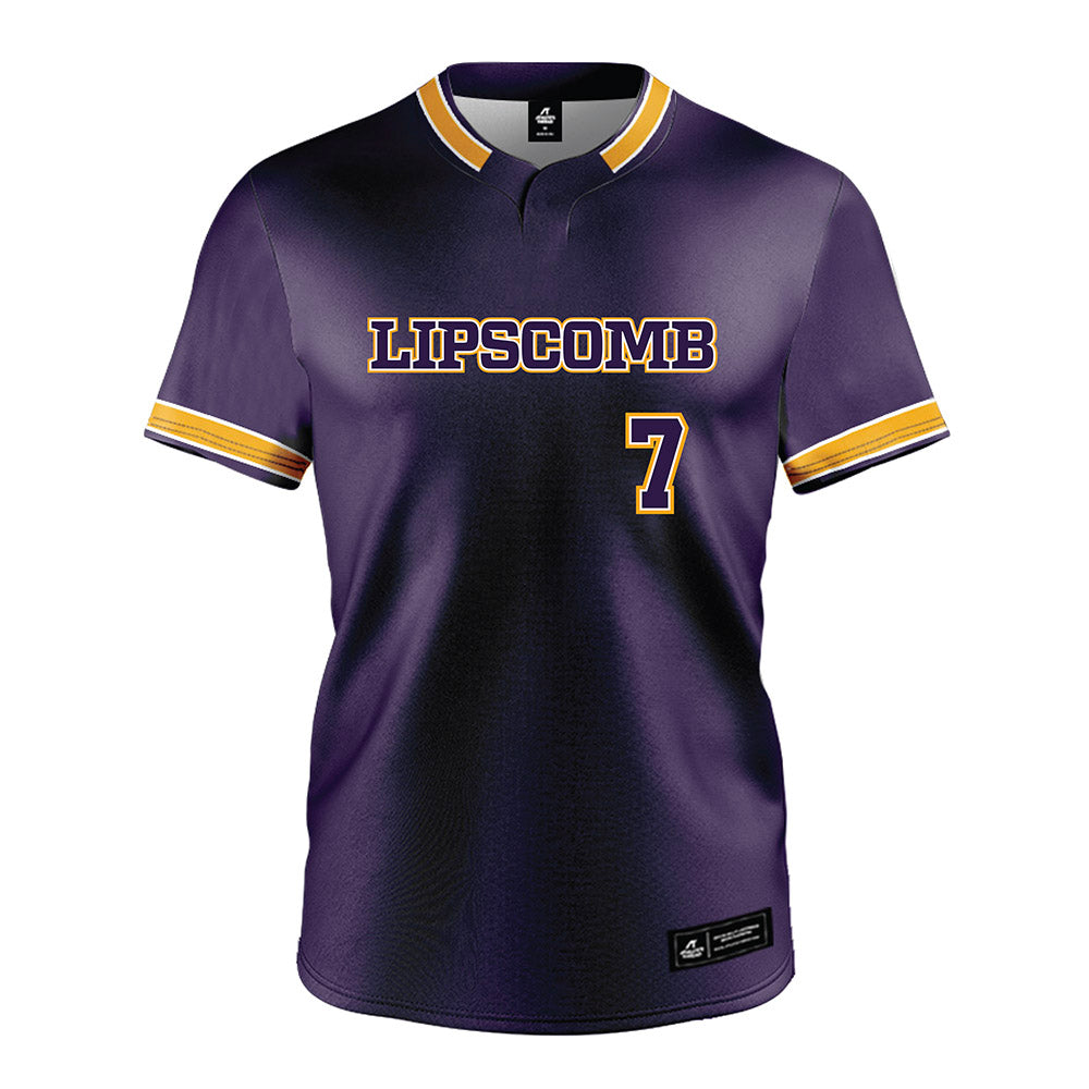 Lipscomb - NCAA Softball : Kyla Jobe - Purple Jersey-0