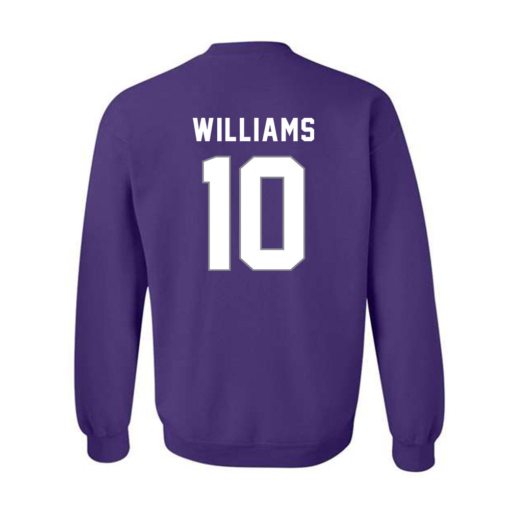 Weber - NCAA Football : Kerry Williams - Classic Shersey Crewneck Sweatshirt-1