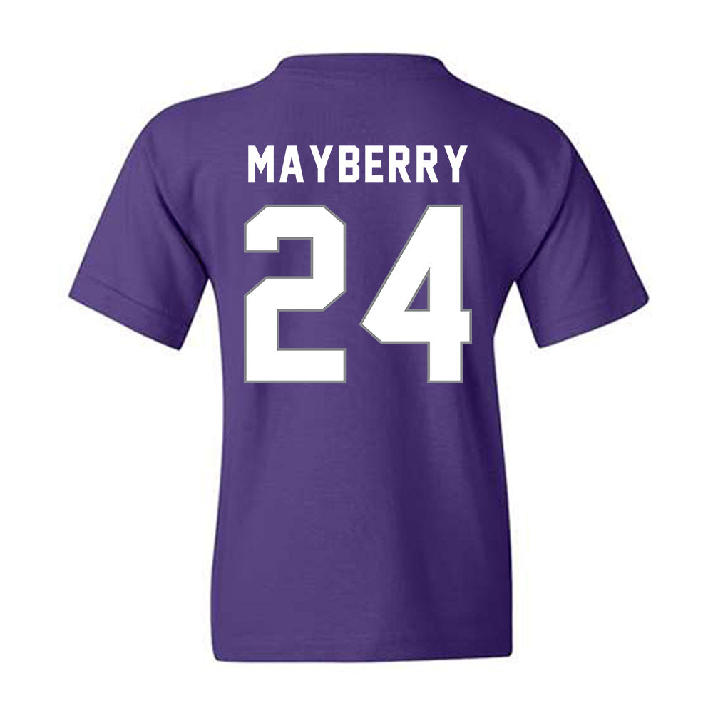 Weber - NCAA Football : Jasean Mayberry - Classic Shersey Youth T-Shirt-1