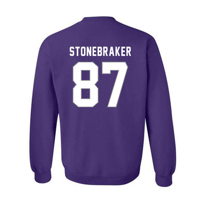 Weber - NCAA Football : Max Stonebraker - Classic Shersey Crewneck Sweatshirt-1