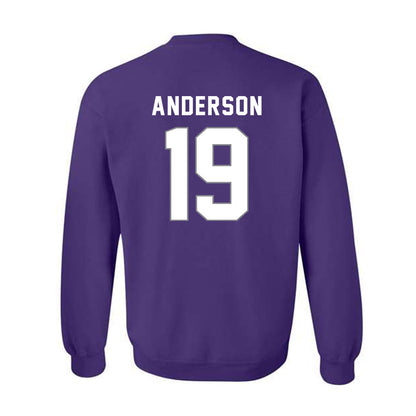 Weber - NCAA Women's Soccer : Oakley Anderson - Classic Shersey Crewneck Sweatshirt-1