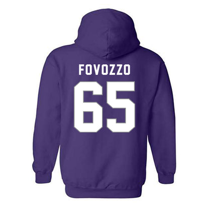 Weber - NCAA Football : Nicholas Fovozzo - Classic Shersey Hooded Sweatshirt-1