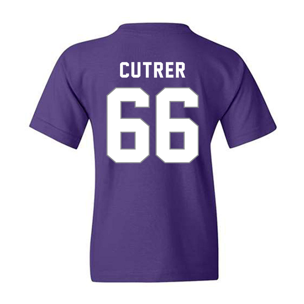 Weber - NCAA Football : Brody Cutrer - Classic Shersey Youth T-Shirt-1