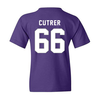 Weber - NCAA Football : Brody Cutrer - Classic Shersey Youth T-Shirt-1