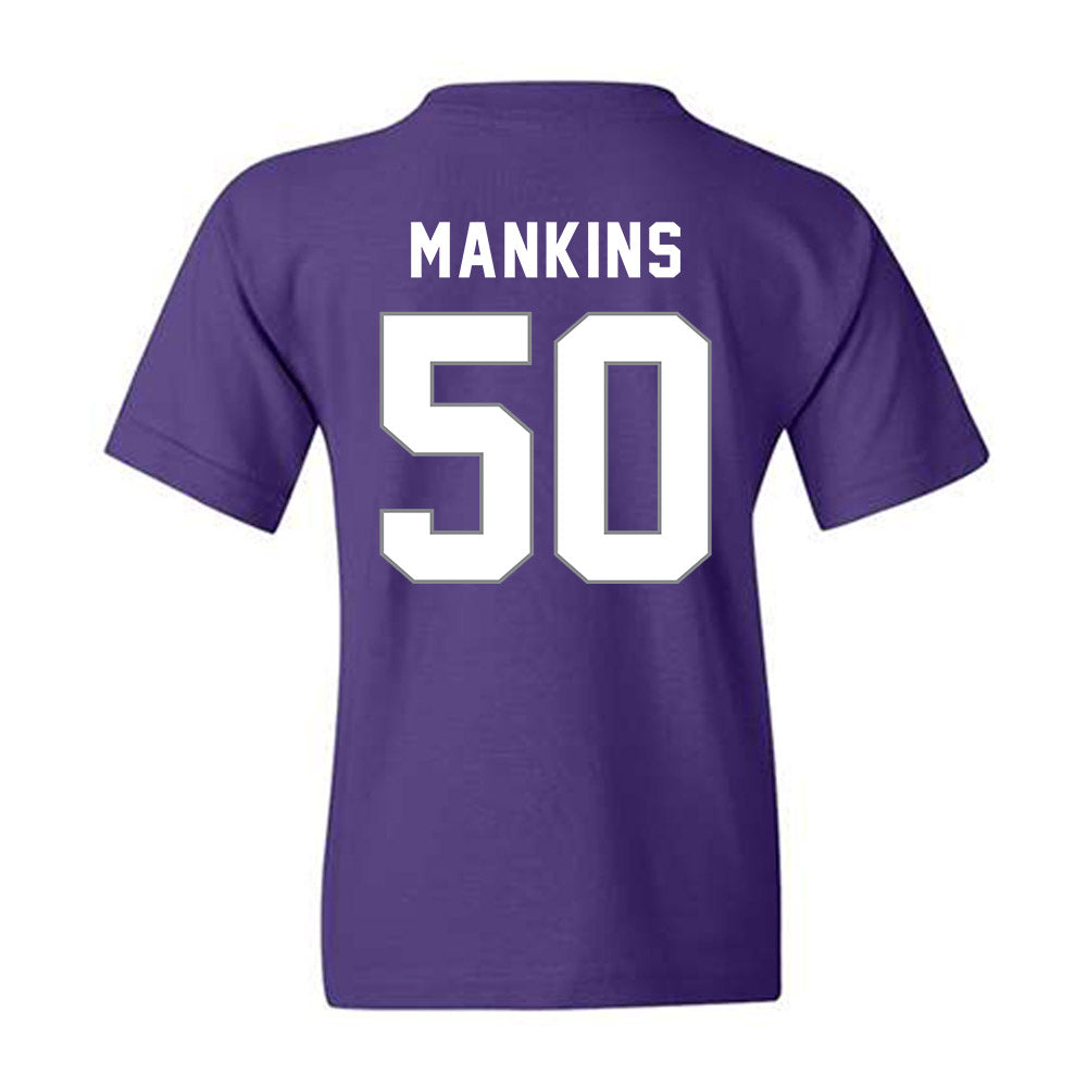 Weber - NCAA Football : Max Mankins - Classic Shersey Youth T-Shirt-1