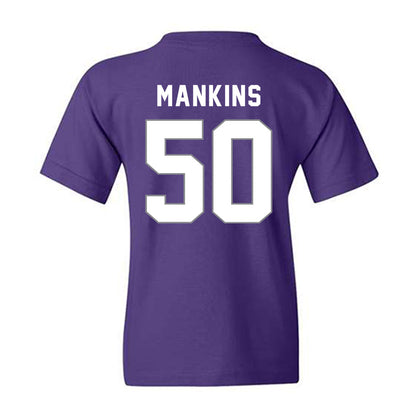 Weber - NCAA Football : Max Mankins - Classic Shersey Youth T-Shirt-1