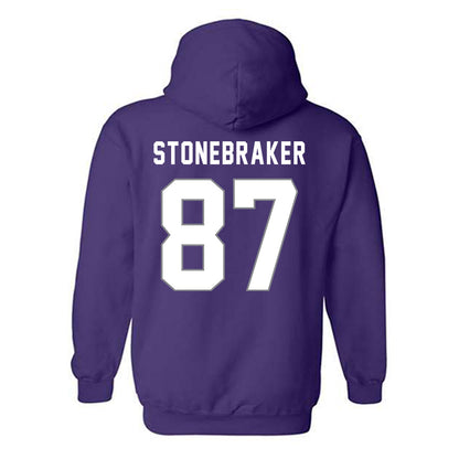 Weber - NCAA Football : Max Stonebraker - Classic Shersey Hooded Sweatshirt-1