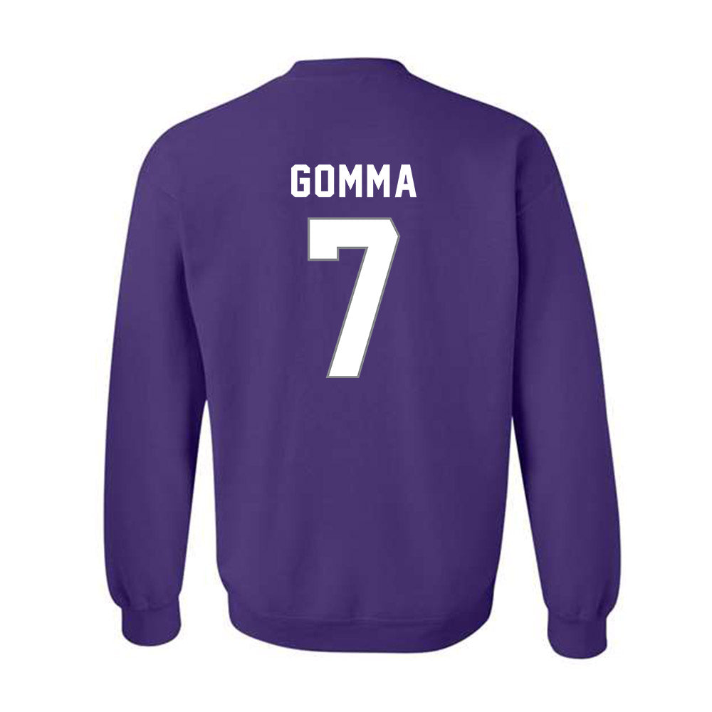 Weber - NCAA Men's Basketball : Malek Gomma - Classic Shersey Crewneck Sweatshirt-1