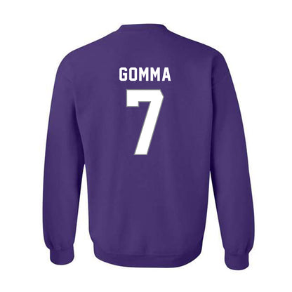 Weber - NCAA Men's Basketball : Malek Gomma - Classic Shersey Crewneck Sweatshirt-1