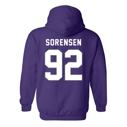 Weber - NCAA Football : Boyd Sorensen - Classic Shersey Hooded Sweatshirt-1