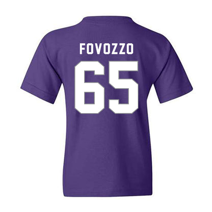 Weber - NCAA Football : Nicholas Fovozzo - Classic Shersey Youth T-Shirt-1