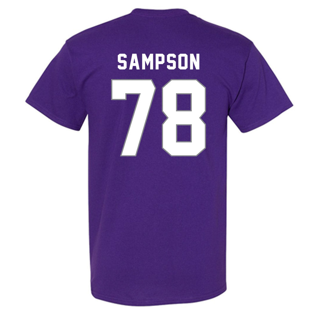 Weber - NCAA Football : Luke Sampson - Classic Shersey T-Shirt-1