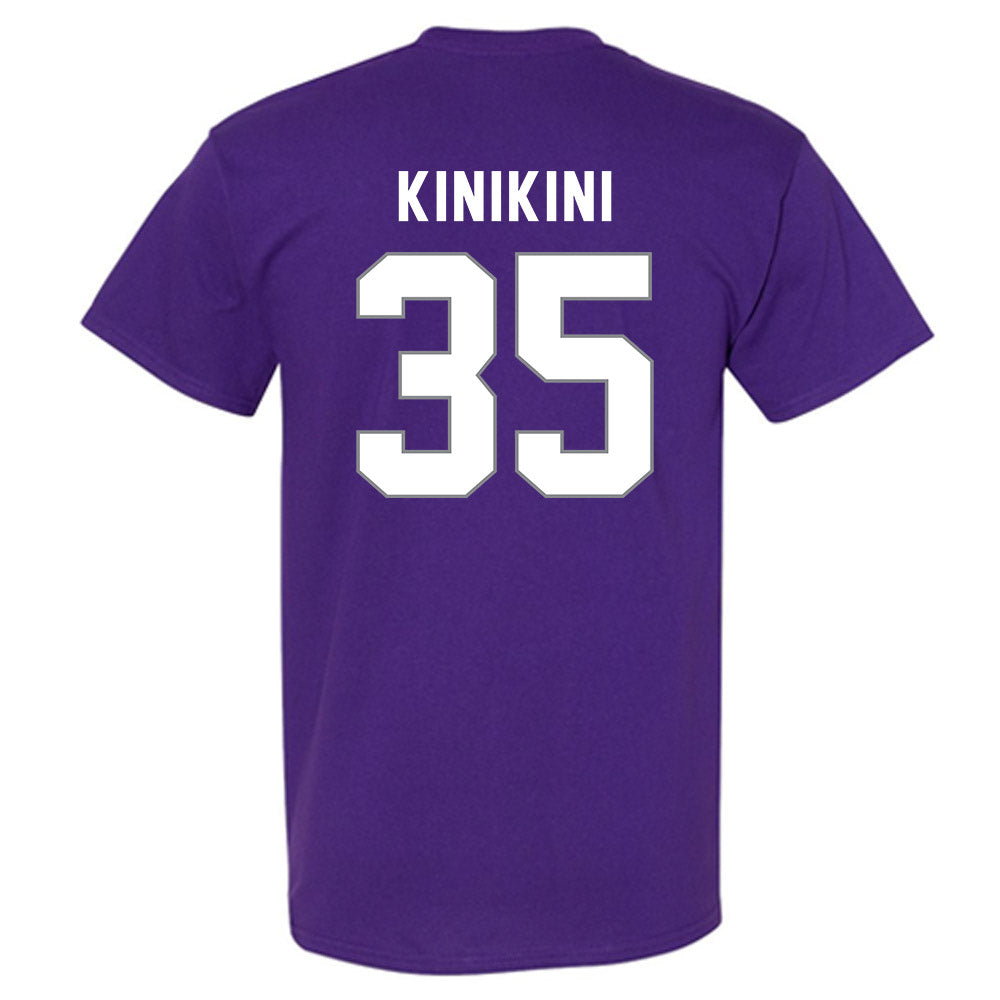 Weber - NCAA Football : Semisi Kinikini - Classic Shersey T-Shirt-1