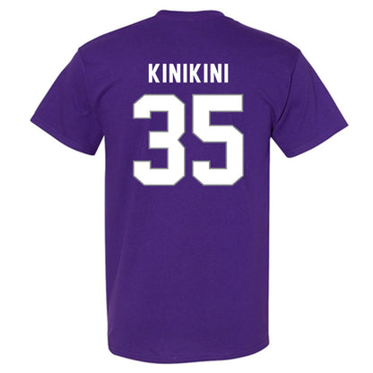 Weber - NCAA Football : Semisi Kinikini - Classic Shersey T-Shirt-1